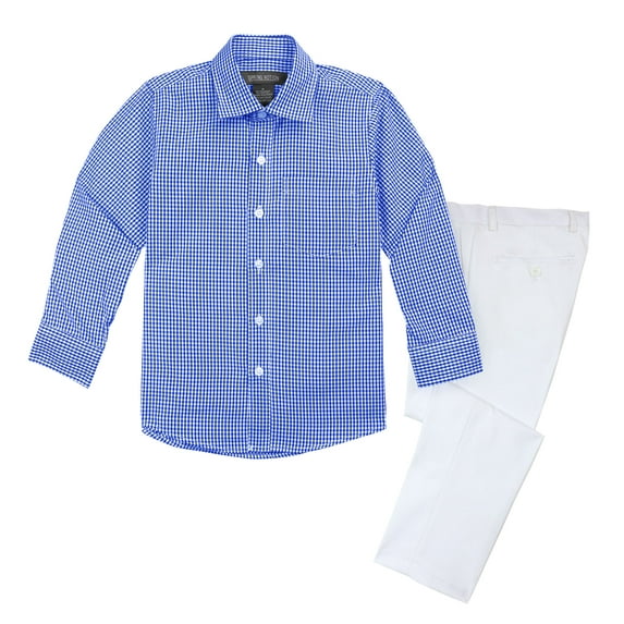 Spring Notion Boys 2-Piece Dress Pants and Shirt Set