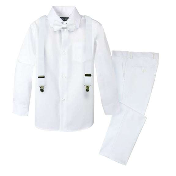 Spring Notion Boys' 4-Piece Suspender Outfit