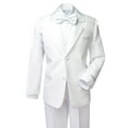 thumbnail image 1 of Spring Notion Boys' Classic Fit Tuxedo Set White, 1 of 1