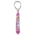 thumbnail image 1 of Spring Notion Boys' Cotton Floral Skinny Zipper Tie, 1 of 4