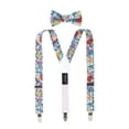 thumbnail image 1 of Spring Notion Boys' Cotton Floral Suspenders and Bow Tie For Kids Toddlers Infants, 1 of 4
