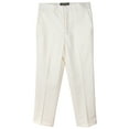 thumbnail image 1 of Spring Notion Boys' Flat Front Dress Pants Off White, 1 of 5