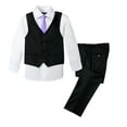 thumbnail image 1 of Spring Notion Boys' Formal 4-Piece Set, Black, 1 of 5
