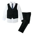 thumbnail image 1 of Spring Notion Boys' Formal 4-Piece Set, Black, 1 of 5