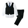 thumbnail image 1 of Spring Notion Boys' Formal 4-Piece Set, Black, 1 of 5