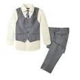 thumbnail image 1 of Spring Notion Boys' Formal 4-Piece Set, Grey, 1 of 5