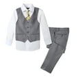 thumbnail image 1 of Spring Notion Boys' Formal 4-Piece Set, Grey, 1 of 5