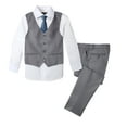 thumbnail image 1 of Spring Notion Boys' Formal 4-Piece Set, Grey, 1 of 5