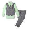 thumbnail image 1 of Spring Notion Boys' Formal 4-Piece Set, Grey, 1 of 5