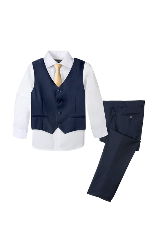 Boys' Formal 4-Piece Set, Navy