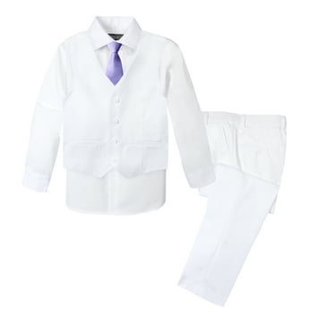 Spring Notion Boys' Formal 4-Piece Set, White