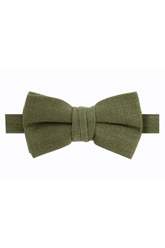 Boys' Linen Blend Bow Tie