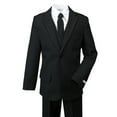 thumbnail image 1 of Spring Notion Boys' Modern Fit Dress Suit Set Black, 1 of 4
