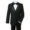 thumbnail image 1 of Spring Notion Boys' Modern Fit Tuxedo Set Black, 1 of 4