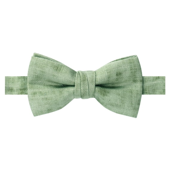 Spring Notion Boys' Mottled Linen Bow Tie