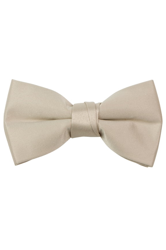 Boys' Pre-tied Banded Satin Bow Tie