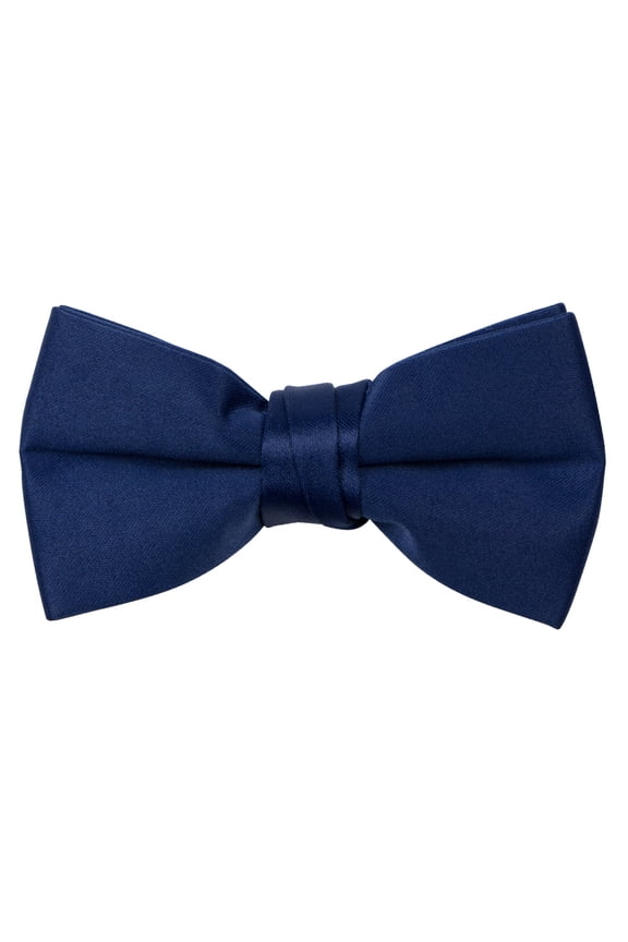 Boys' Pre-tied Banded Satin Bow Tie