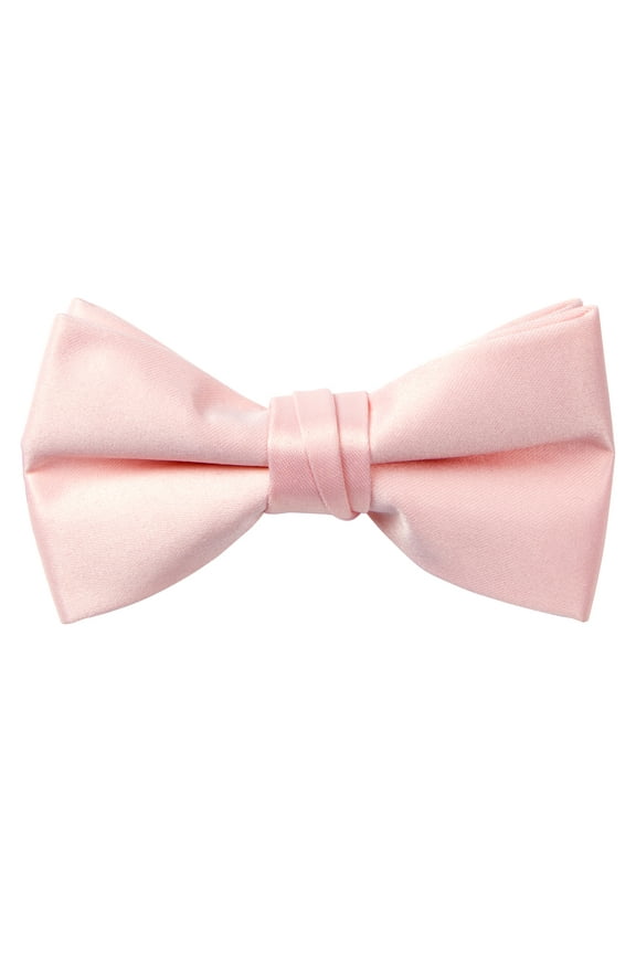 Boys' Pre-tied Banded Satin Bow Tie