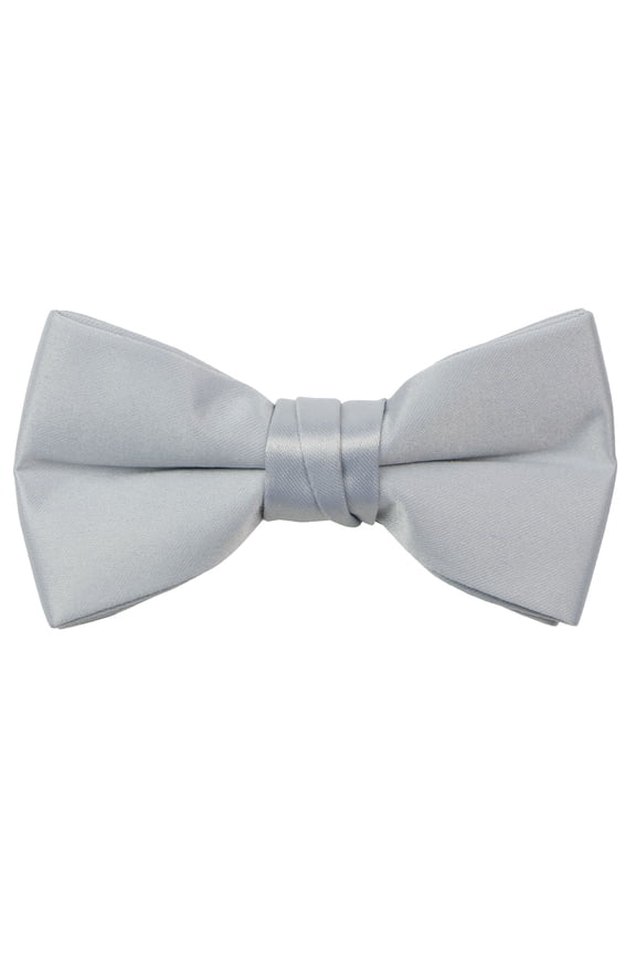 Boys' Pre-tied Banded Satin Bow Tie