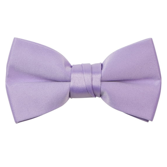 Spring Notion Boys' Pre-tied Banded Satin Bow Tie
