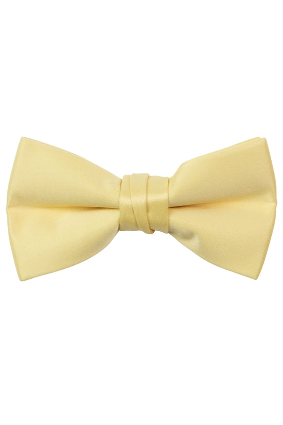 Boys' Pre-tied Banded Satin Bow Tie