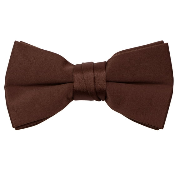 Spring Notion Boys' Pre-tied Banded Satin Bow Tie