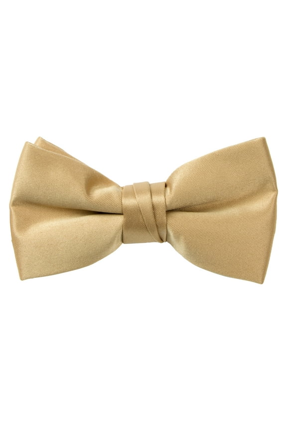 Boys' Pre-tied Banded Satin Bow Tie