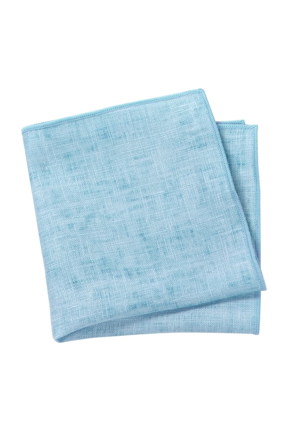 Linen Blend Pocket Squares for Men