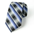thumbnail image 1 of Spring Notion Men's Bold Stripes Microfiber Woven Tie, 1 of 3