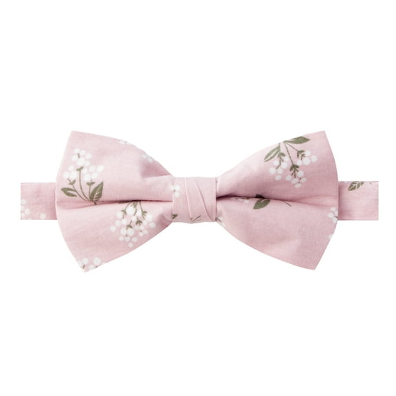 Spring Notion Men's Cotton Floral Print Pre-tied Bow Tie