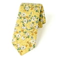thumbnail image 1 of Spring Notion Men's Floral Print Cotton Skinny Tie, 1 of 3
