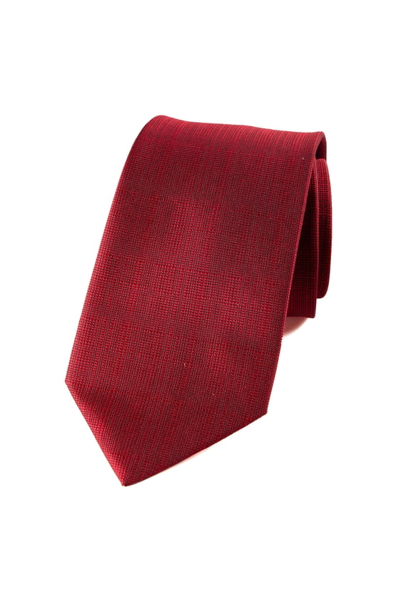 Men's Leather Texture Woven Necktie