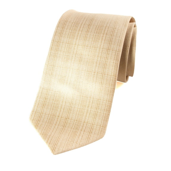 Spring Notion Men's Leather Texture Woven Necktie