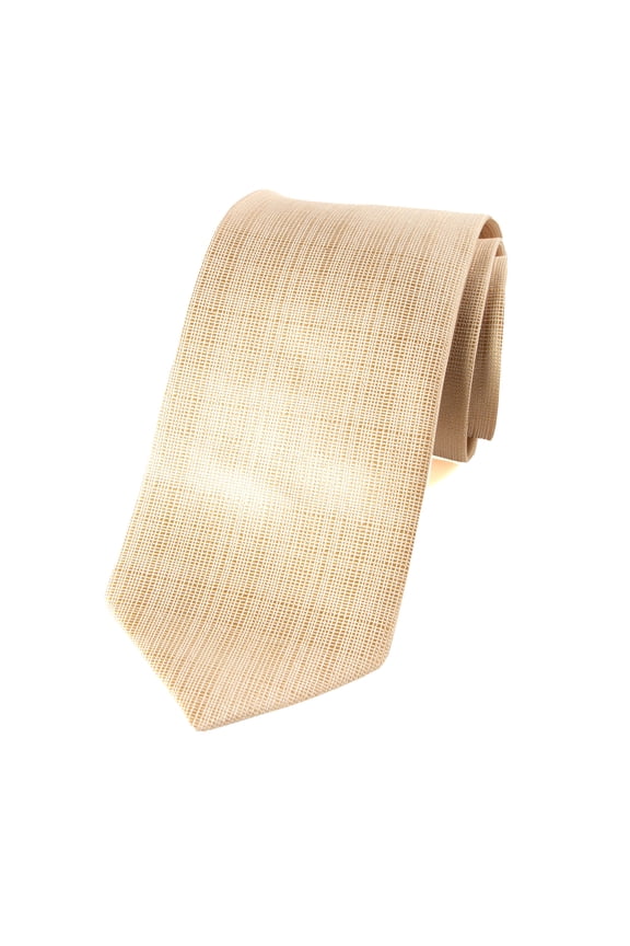 Men's Leather Texture Woven Necktie