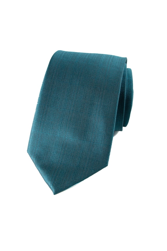 Men's Leather Texture Woven Necktie