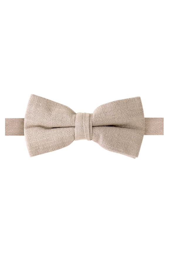 Men's Linen Blend Bow Tie