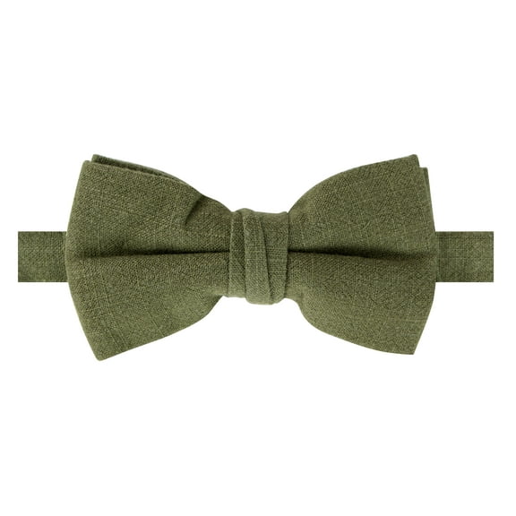 Spring Notion Men's Linen Blend Bow Tie
