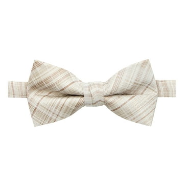 Spring Notion Men's Microfiber Fine Texture Bow Tie