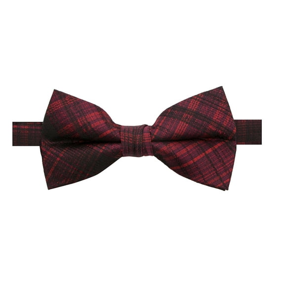 Spring Notion Men's Microfiber Fine Texture Bow Tie