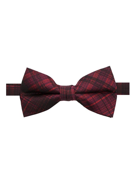 Men's Microfiber Fine Texture Bow Tie