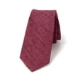 thumbnail image 1 of Spring Notion Men's Mottled Linen Skinny Necktie, 1 of 4