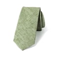 thumbnail image 1 of Spring Notion Men's Mottled Linen Skinny Necktie, 1 of 4
