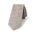 thumbnail image 1 of Spring Notion Men's Mottled Linen Skinny Necktie, 1 of 4