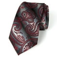 thumbnail image 1 of Spring Notion Men's Paisley Pattern Gradient Microfiber Woven Tie, 1 of 3