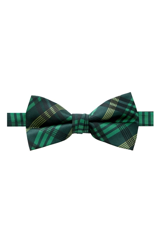 Men's Plaid Woven Bow Tie