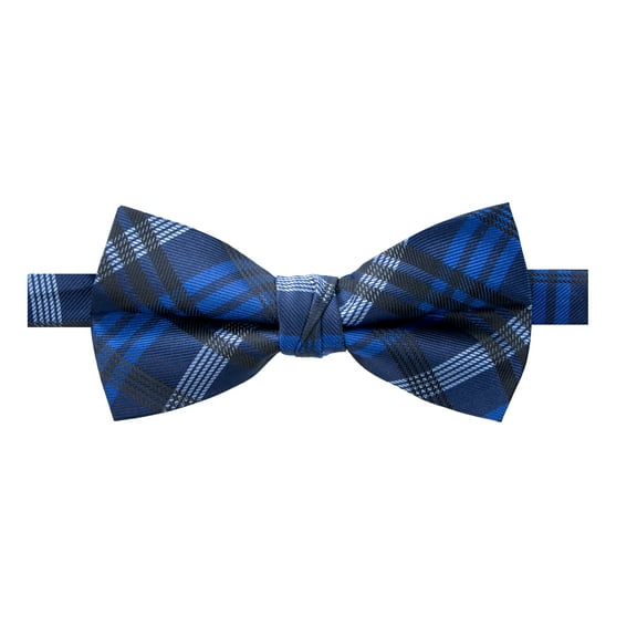 Spring Notion Men's Plaid Woven Bow Tie
