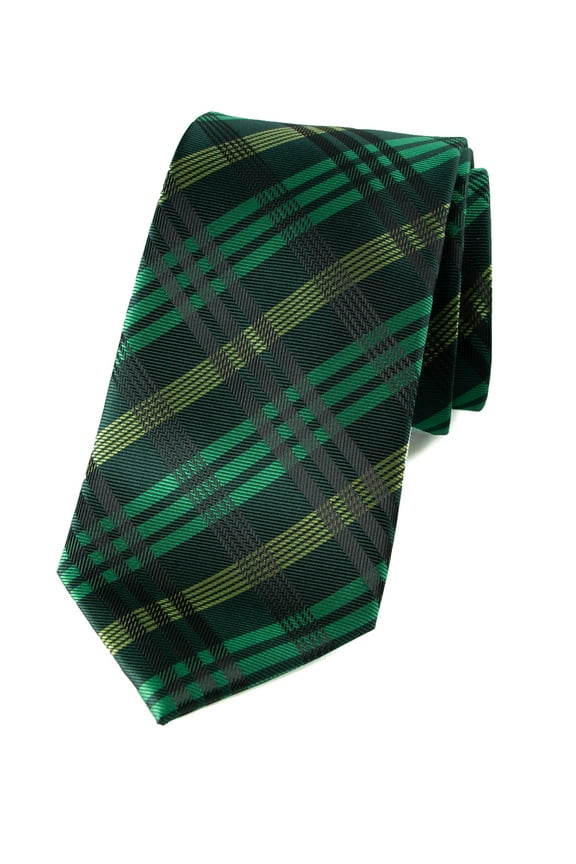 Men's Plaid Woven Necktie
