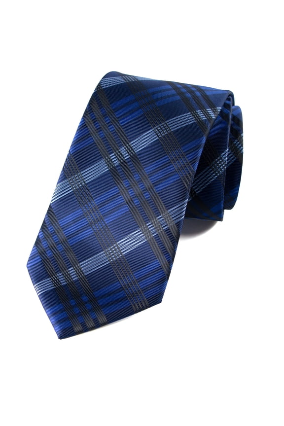 Men's Plaid Woven Necktie