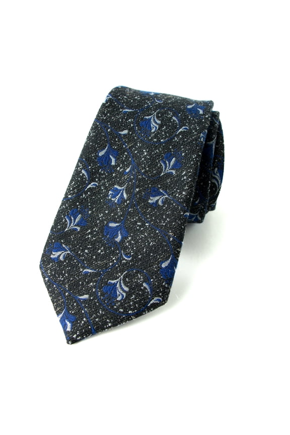 Men's Poly-Yarn Modern Floral Tie