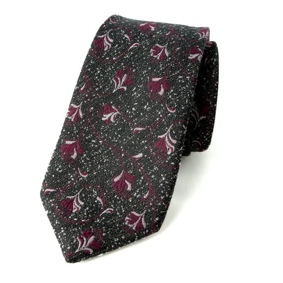 Spring Notion Men's Poly-Yarn Modern Floral Tie